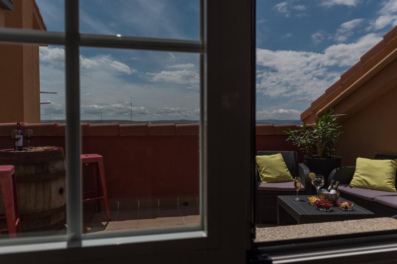 Panorama Atico Lägenhet Ávila Exteriör bild