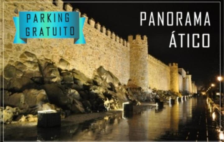 Panorama Atico Lägenhet Ávila Exteriör bild